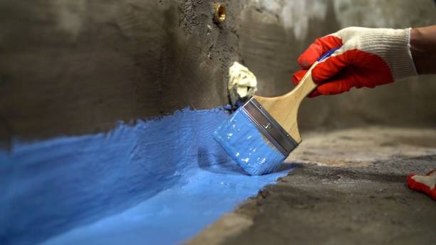 Large-scale Interior Drainage System work completed in Hampton, MD by SJ Waterproofing Pros